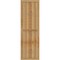 Ekena Millwork Framed Board-n-Batten Shutters, Rough Sawn Western Red Cedar, 21 1/2W x 69H, PR RBF06S21X069RWR - alternate 3